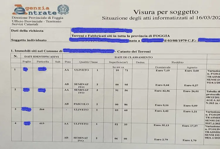 Visura catastale: che cos’è ed i vantaggi di richiederla online
